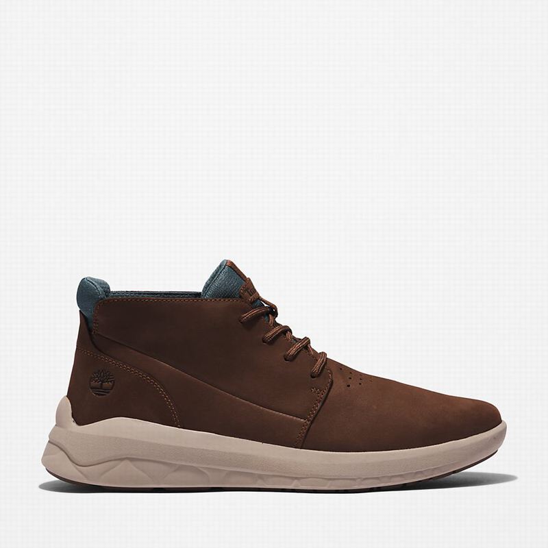 Brown Timberland Bradstreet Ultra GreenStride Chukka Boots | 68135472