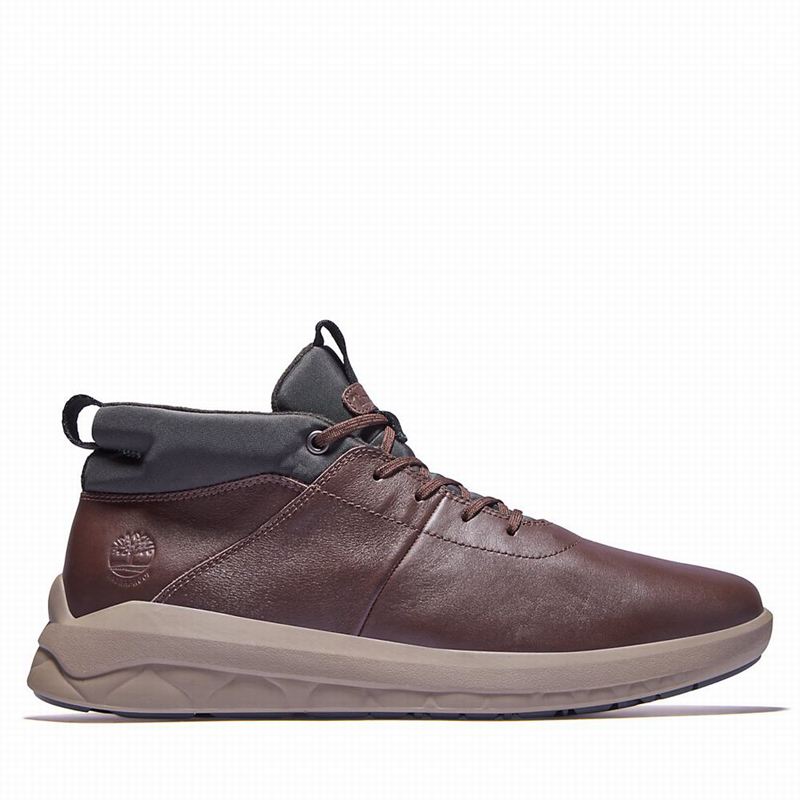 Brown Timberland Bradstreet Ultra Winter Chukka Boots | 11516045