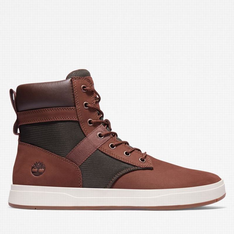 Brown Timberland Davis Square Boots | 94124979