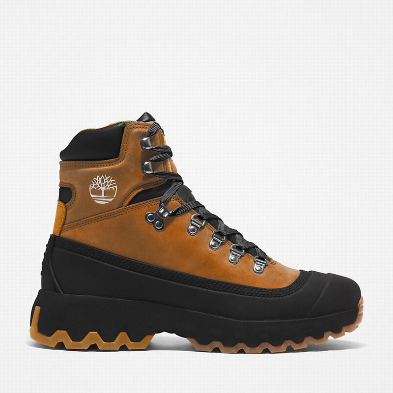 Brown Timberland Edge World Hiking Boots | 37653914