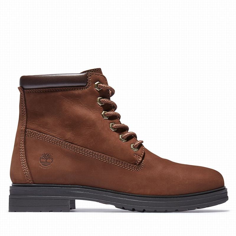 Brown Timberland Hannover Hill 6 Inch Boots | 74096745
