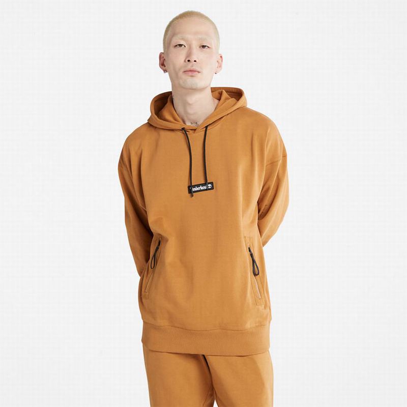 Brown Timberland Heavyweight Hoodie | 45571993