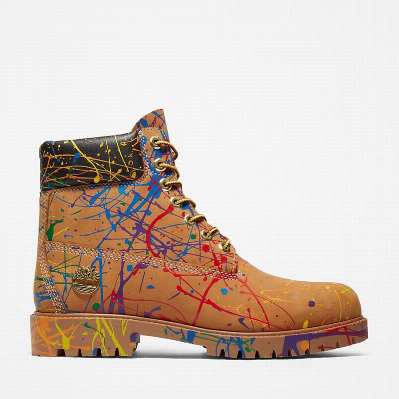 Brown Timberland Heritage Pride Month 6 Inch Boots | 96033801