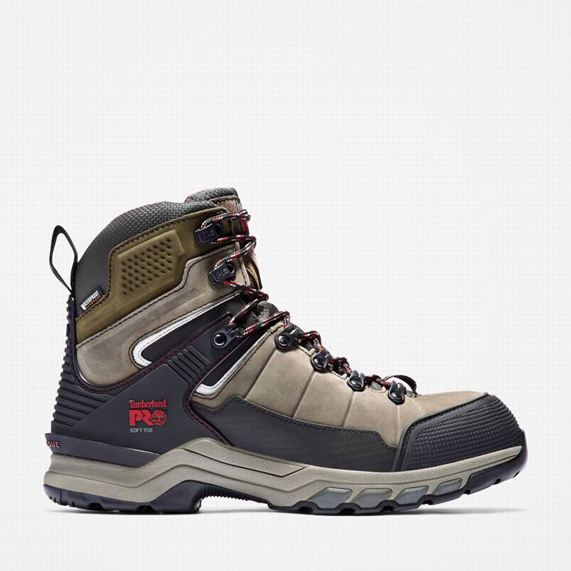 Brown Timberland Hypercharge TRD Waterproof Work Boots | 65144785