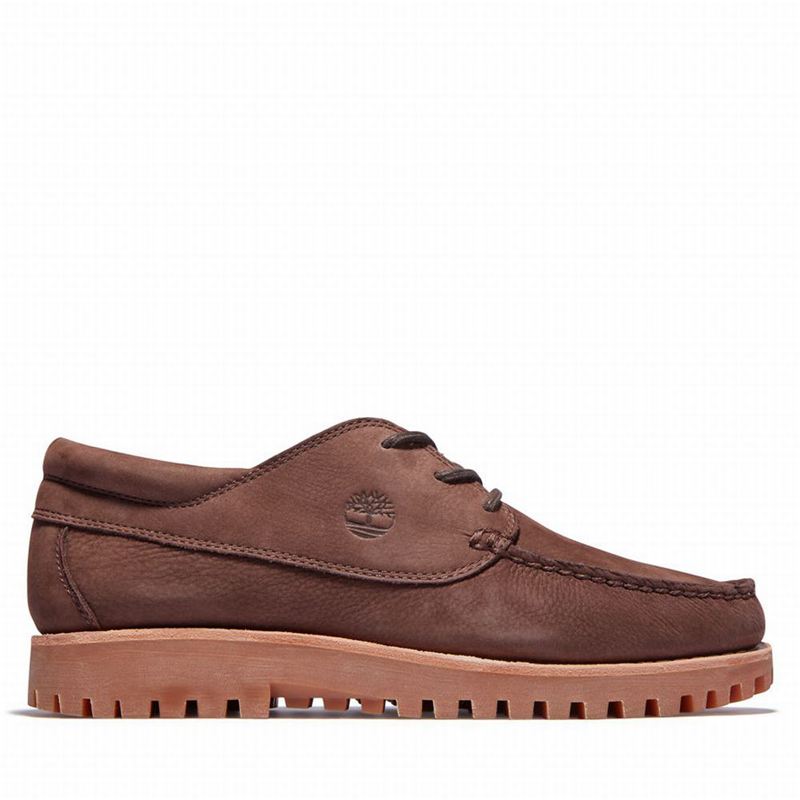 Brown Timberland Jackson's Landing Boat Shoes | 97209027