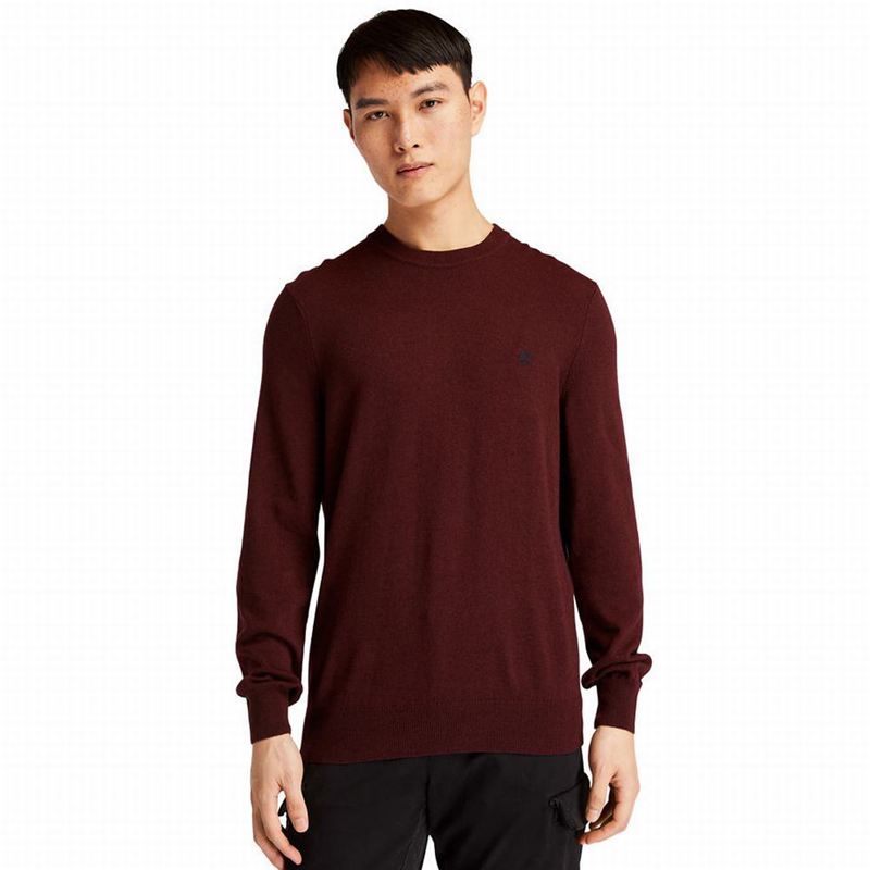 Brown Timberland Knox River Crewneck Jumpers | 10130003