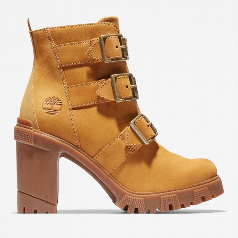 Brown Timberland Lana Point Buckle Boots | 69917553