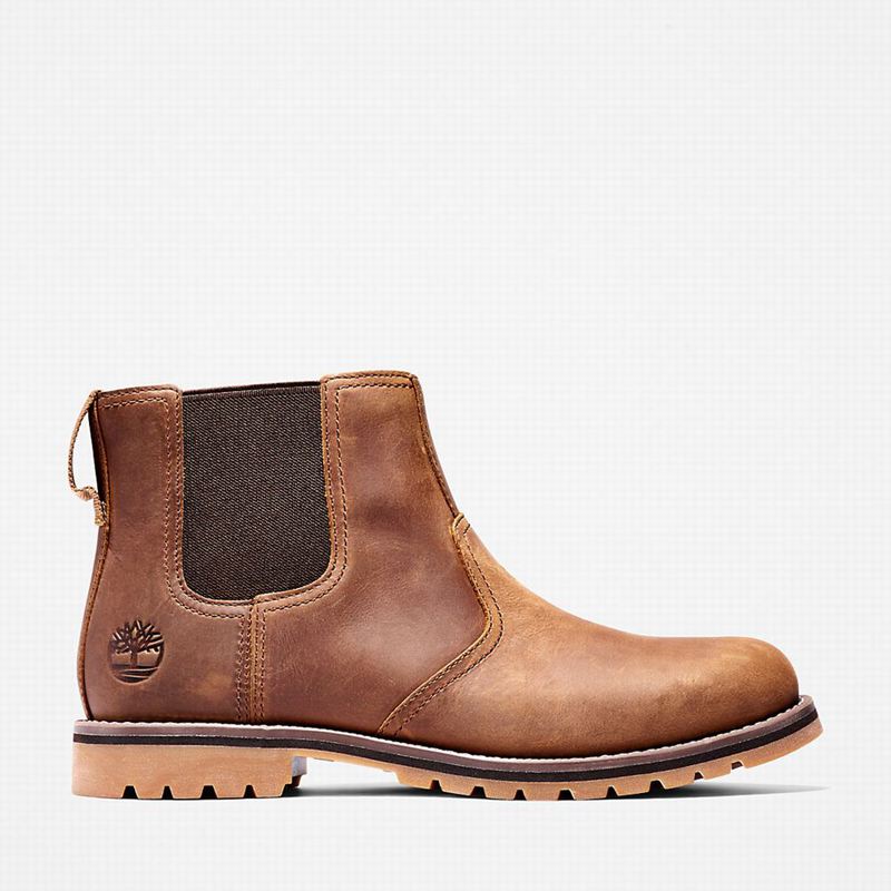 Brown Timberland Larchmont Chelsea Boots | 59052089