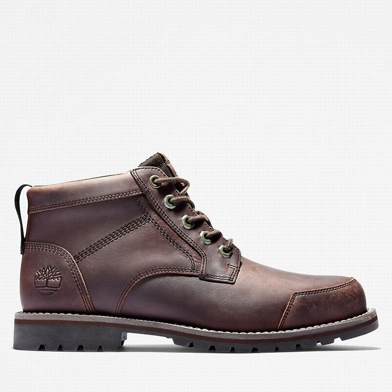 Brown Timberland Larchmont II Leather Chukka Boots | 11535443