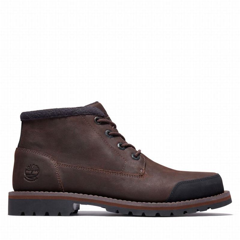 Brown Timberland Larchmont Lined Chukka Boots | 17983210