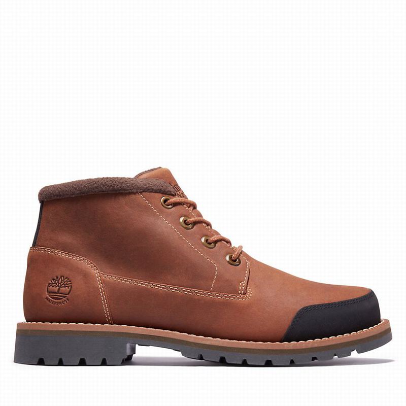 Brown Timberland Larchmont Lined Chukka Boots | 70493378