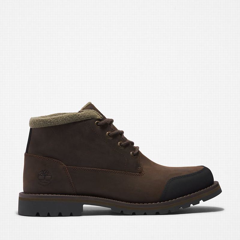 Brown Timberland Larchmont Warm-lined Chukka Boots | 38876158