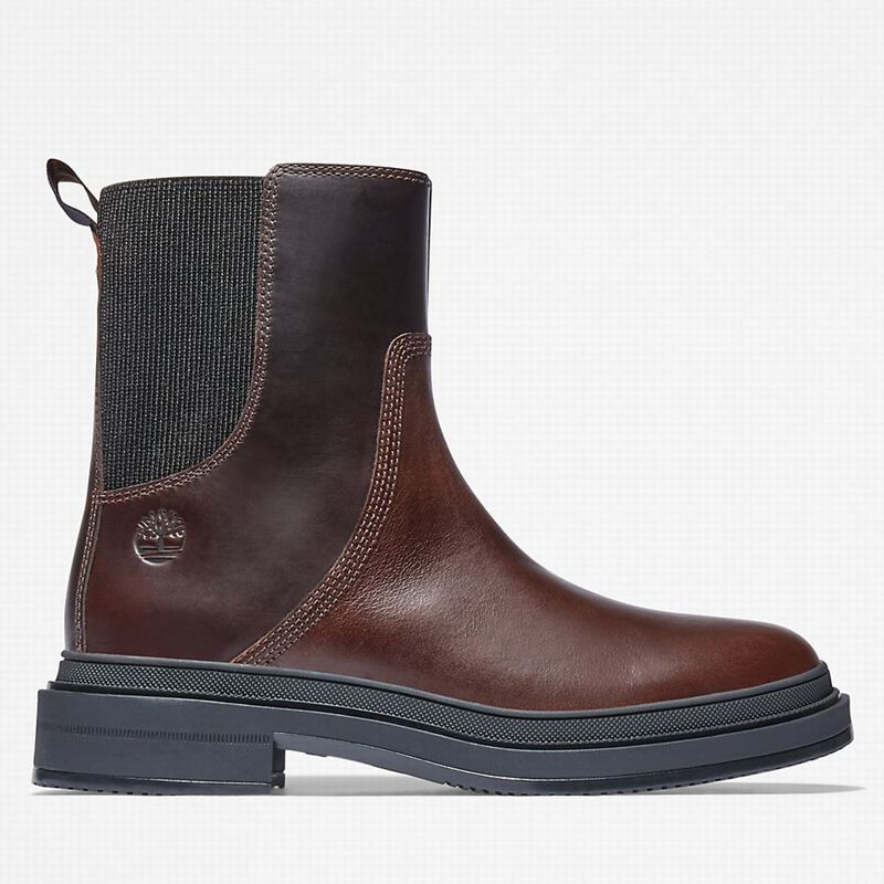 Brown Timberland Lisbon Lane Chelsea Boots | 98850030