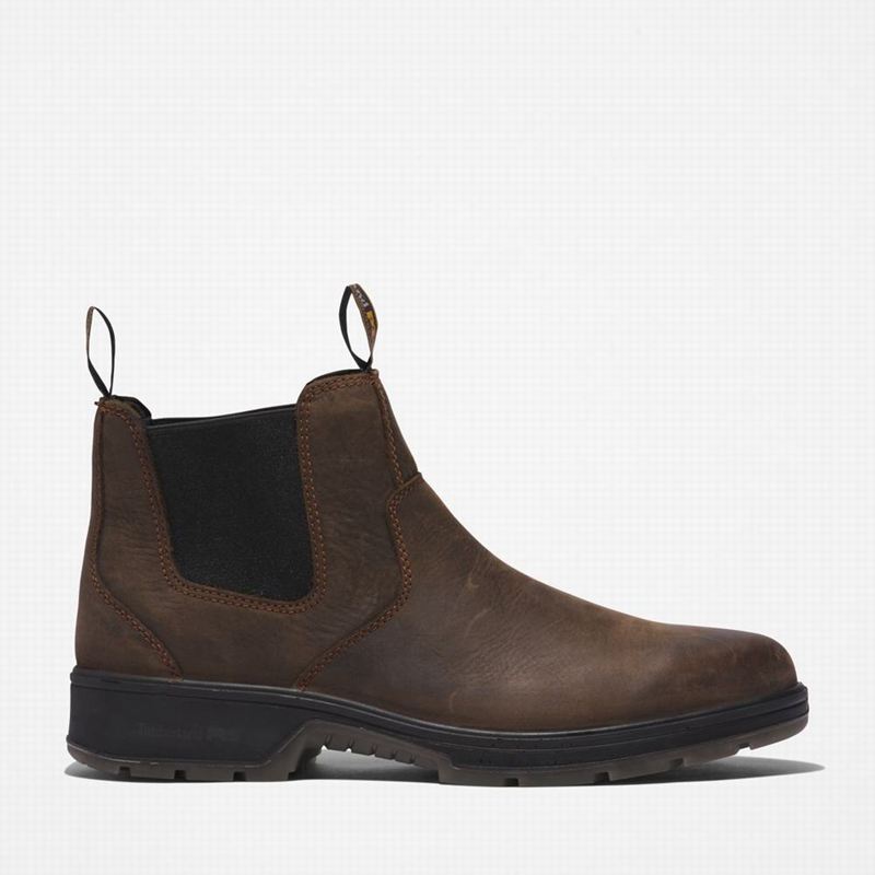 Brown Timberland Nashoba Casual Work Boots | 26876796