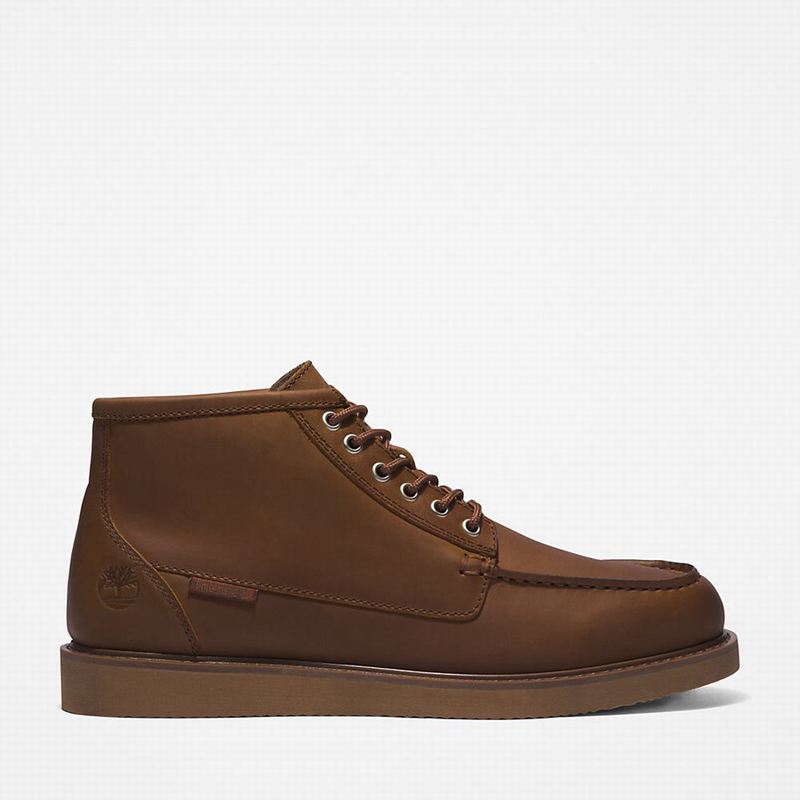 Brown Timberland Newmarket II Moc-Toe Chukka Boots | 37437271