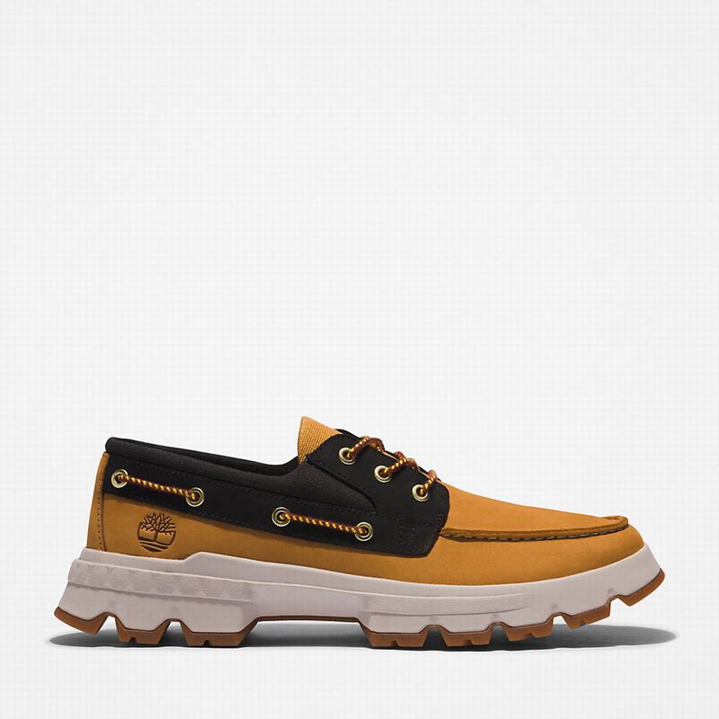 Brown Timberland Originals Ultra Moc-toe Boat Shoes | 15287516