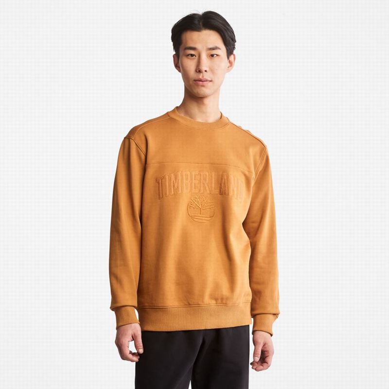 Brown Timberland Outdoor Heritage EK+ Crewneck Sweatshirts | 66147507