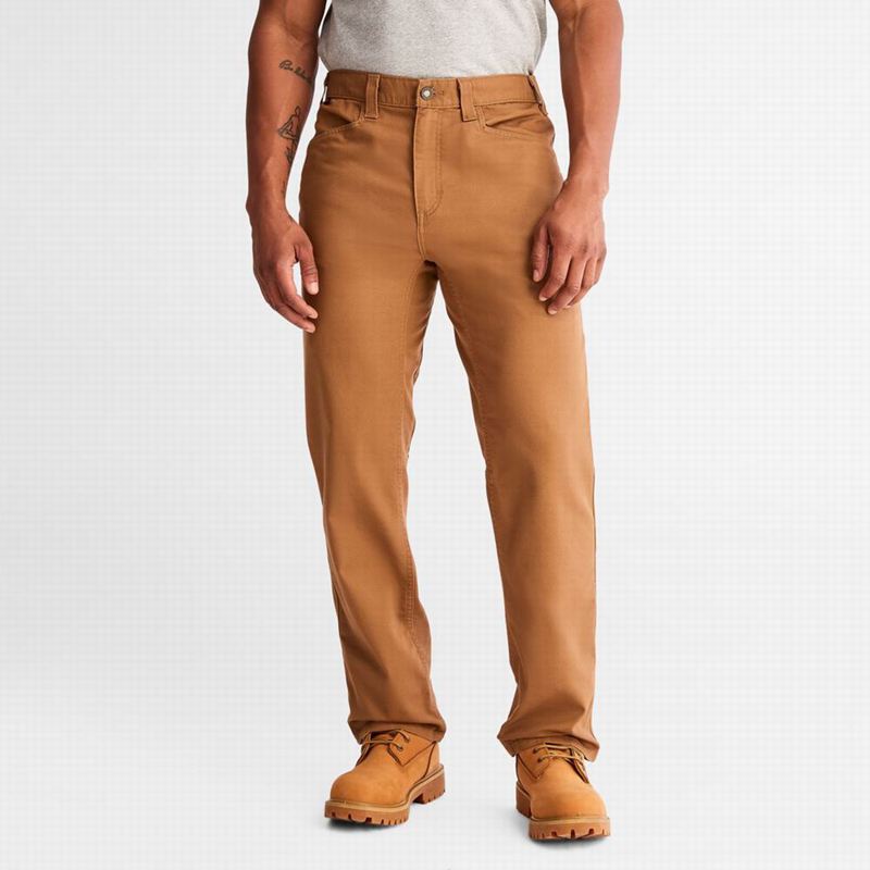 Brown Timberland PRO Ironhide Flex Utility Pants | 3214393