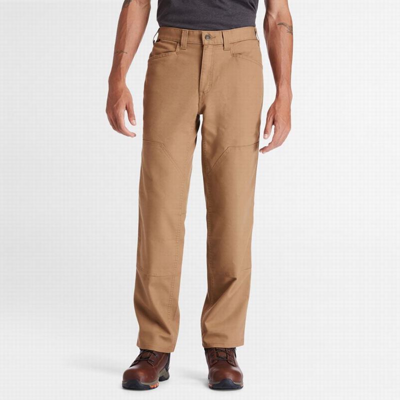 Brown Timberland PRO Ironhide Flex Utility Doublefront Pants | 76283865