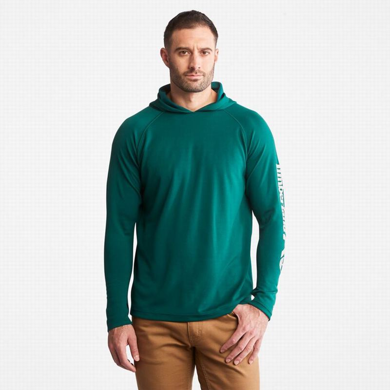 Brown Timberland PRO Wicking Good Hoodie | 7301892