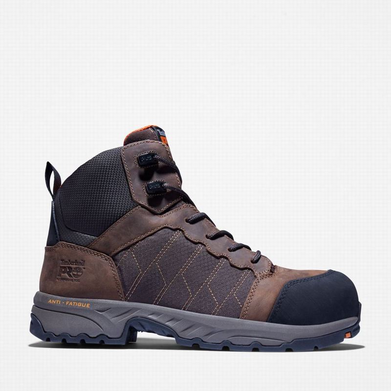 Brown Timberland Payload 6" Composite Toe Work Boots | 35011036