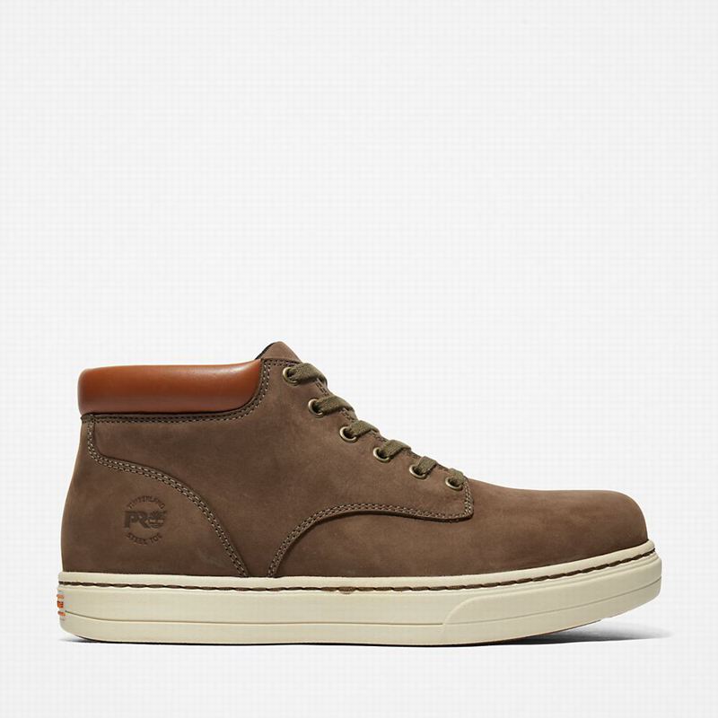 Brown Timberland Pro Disruptor Worker Chukka Boots | 47825569