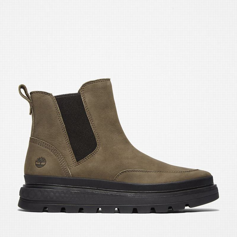 Brown Timberland Ray City Chelsea Boots | 42987360