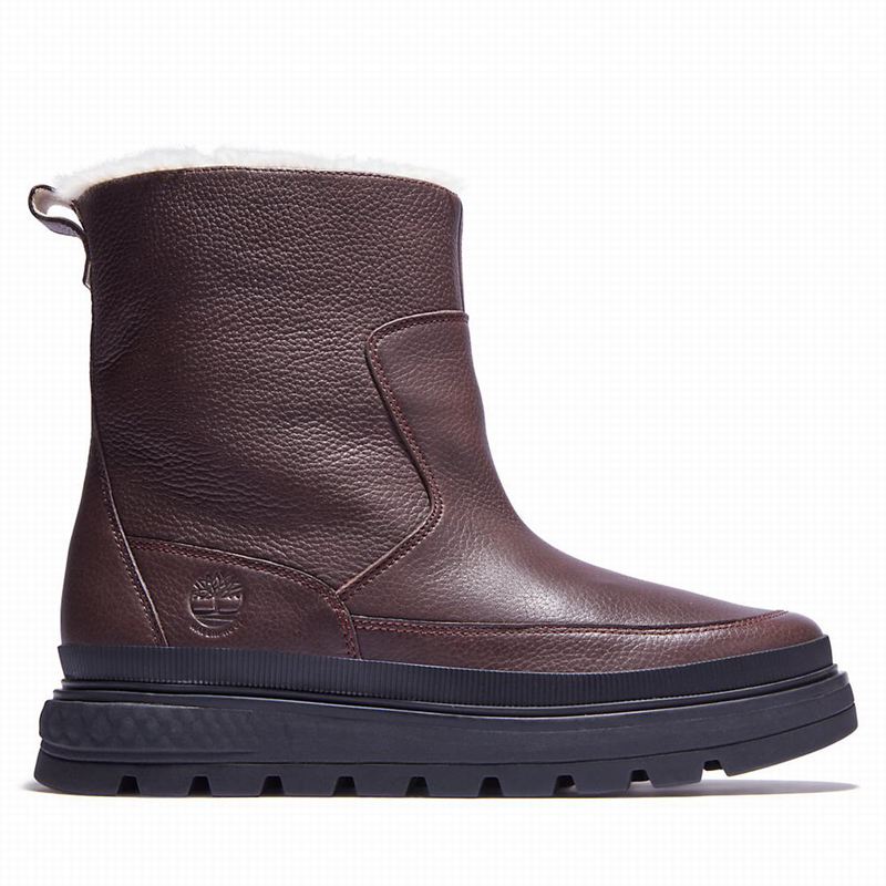 Brown Timberland Ray City Warm-lined Boots | 94806663