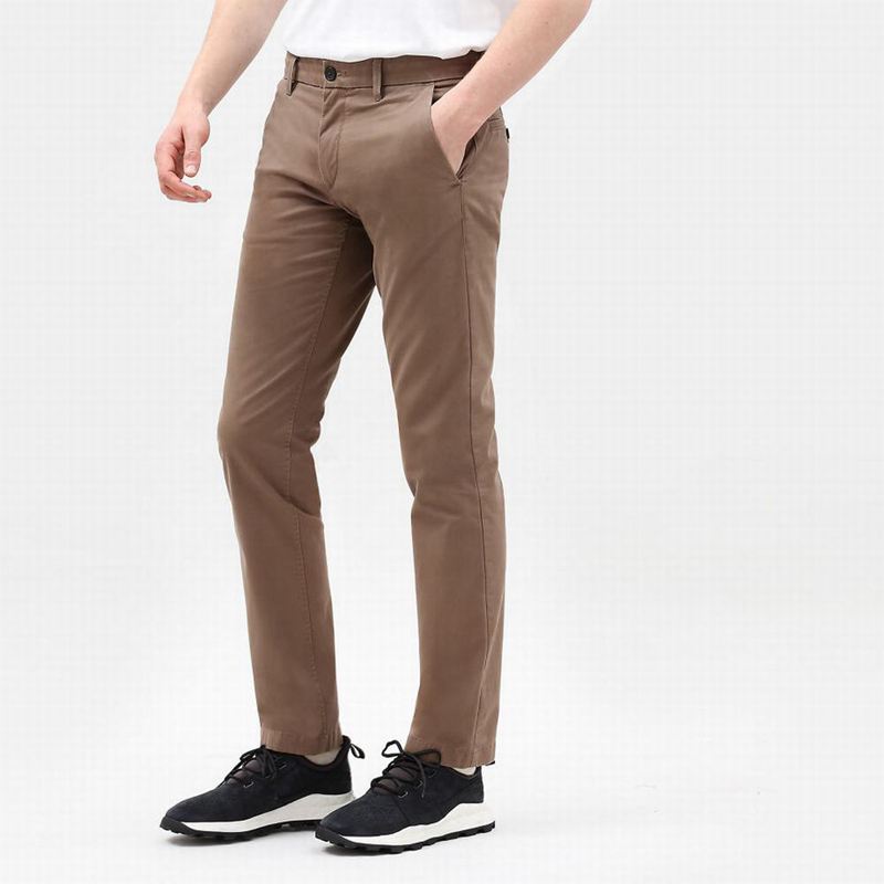 Brown Timberland Sargent Lake Slim-Fit Chino Pants | 67679571
