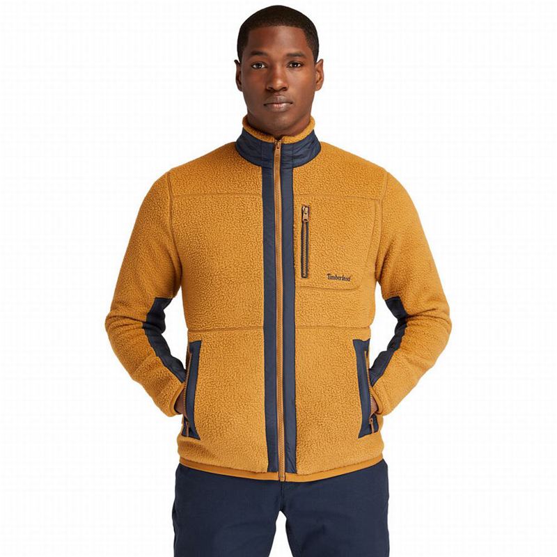Brown Timberland Sherpa Fleece Jackets | 50479332