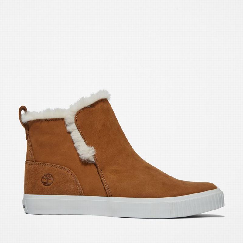 Brown Timberland Skyla Bay Pull-On Winter Boots | 10474834