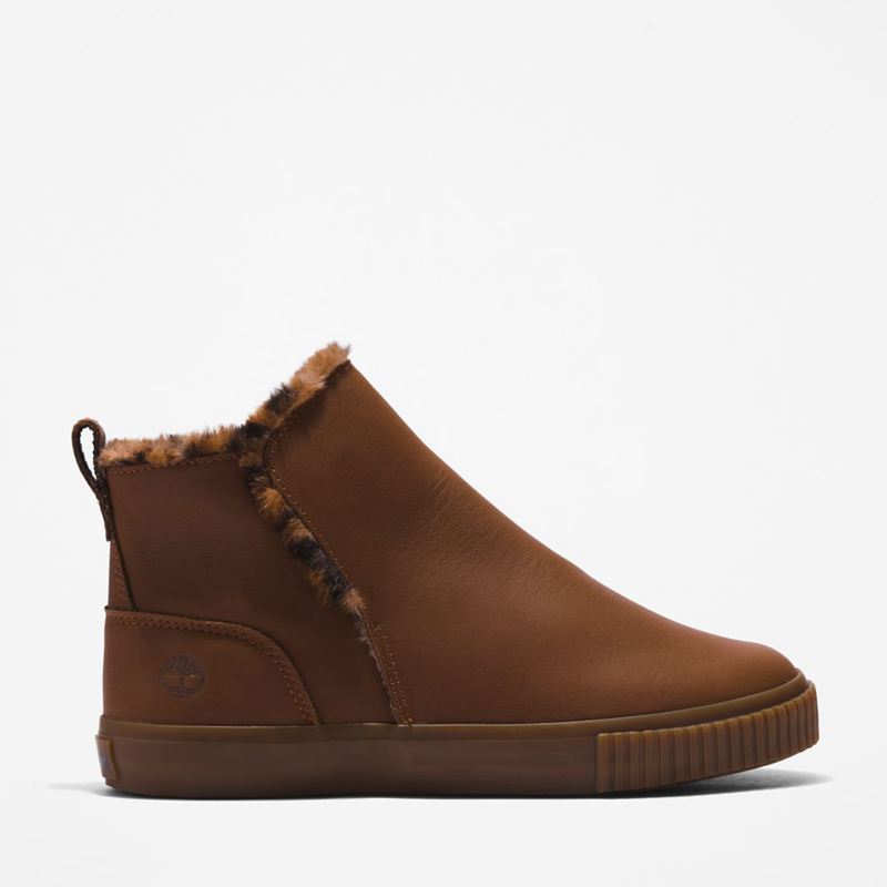 Brown Timberland Skyla Bay Pull-On Winter Boots | 52340902