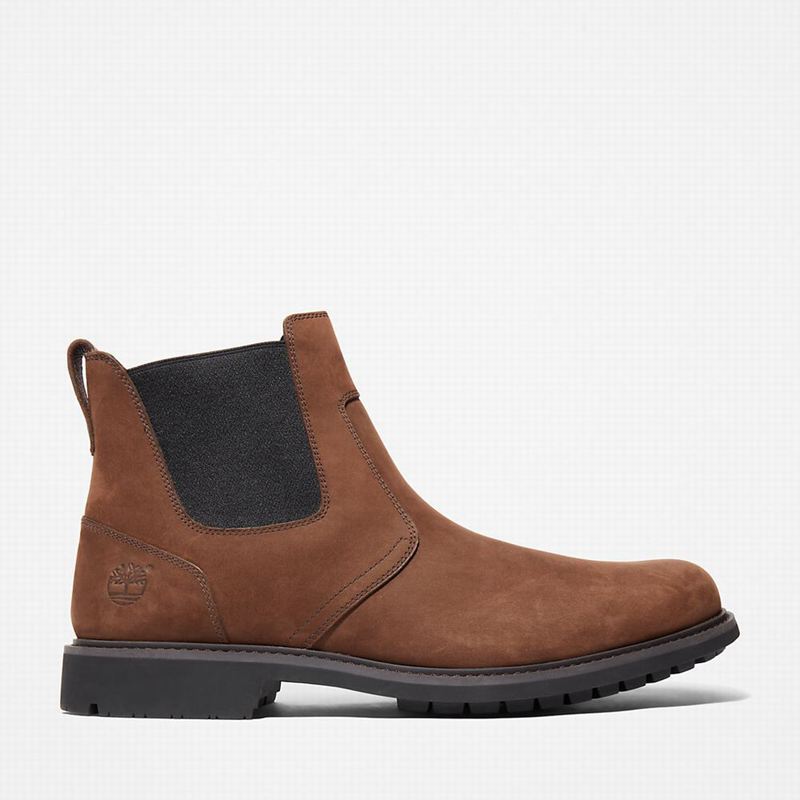 Brown Timberland Stormbucks Chelsea Boots | 18011139
