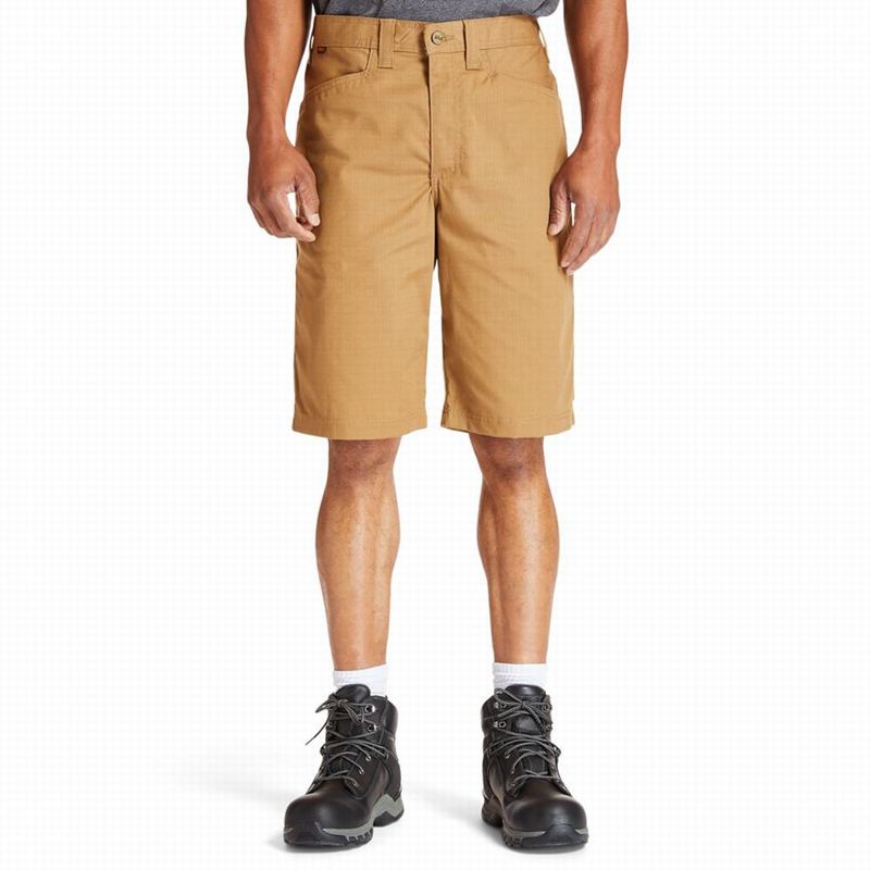 Brown Timberland Work Warrior Utility Shorts | 7031522