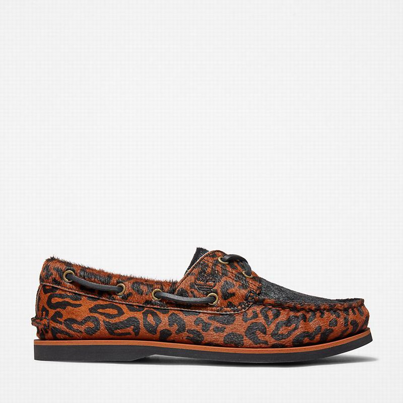 Brown Timberland x Wacko Maria Classic 2-Eye Boat Shoes | 36523802