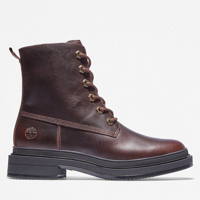 Burgundy Timberland Lisbon Lane 6 Inch Boots | 14004699