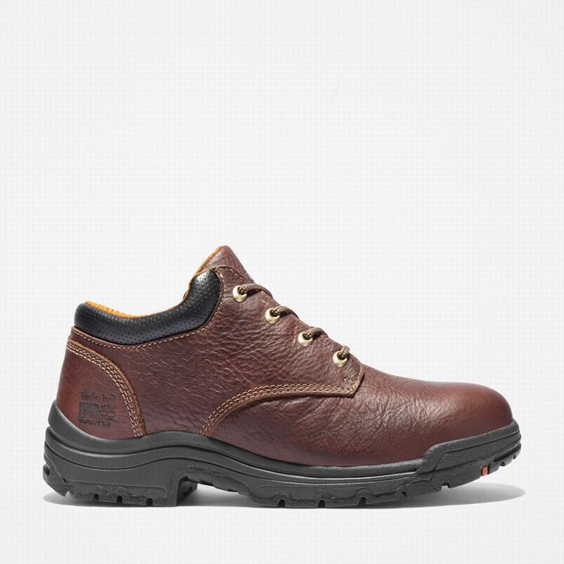 Burgundy Timberland TiTAN Casual Work Shoes | 87472427