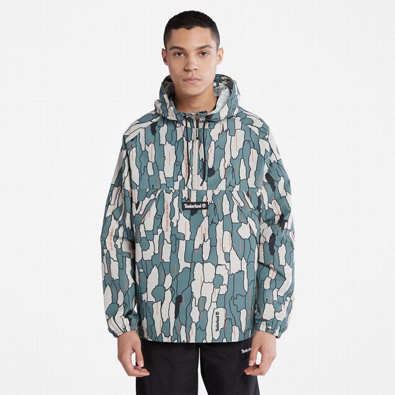 Camo Timberland Pullover Windbreaker | 68001191