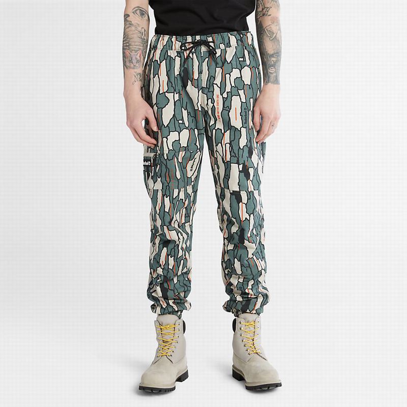 Camo Timberland Water-Resistant Ripstop Joggers | 10720044