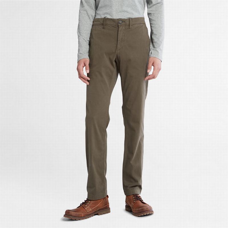 Green Timberland Anti-odour Ultra-stretch Chino Pants | 46540261