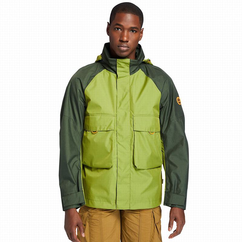Green Timberland Welch Mountain Waterproof Jackets | 53775663
