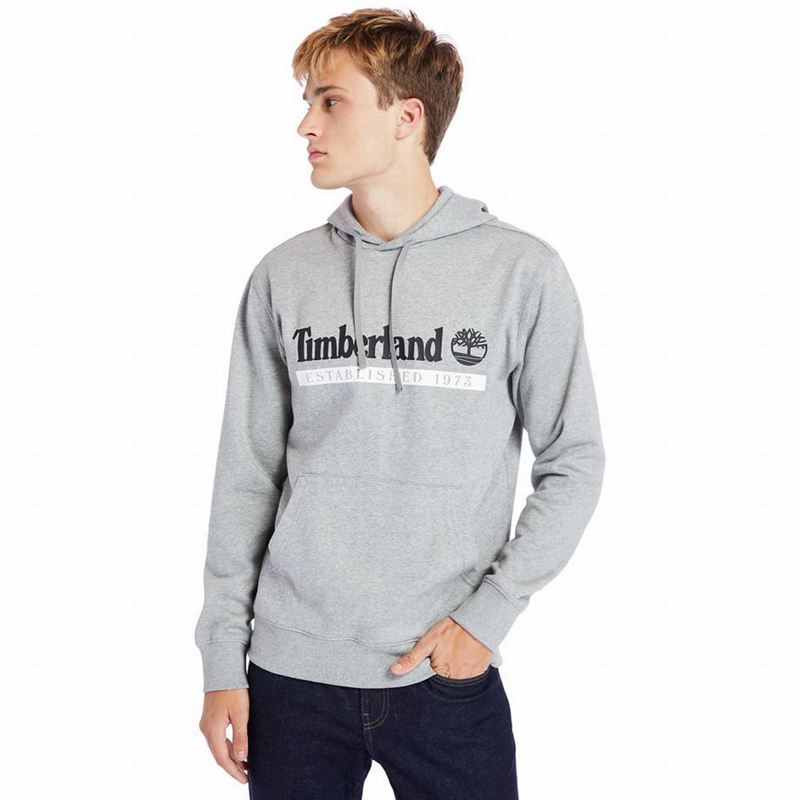 Grey Timberland 1973 Hooded Sweatshirts | 17545441