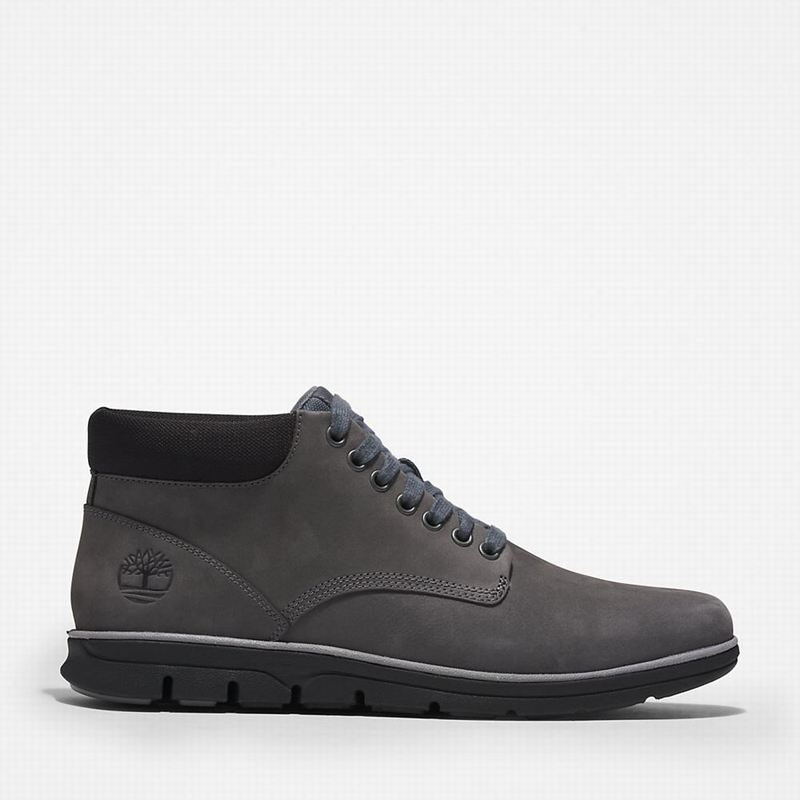 Grey Timberland Bradstreet Leather Chukka Boots | 90730408