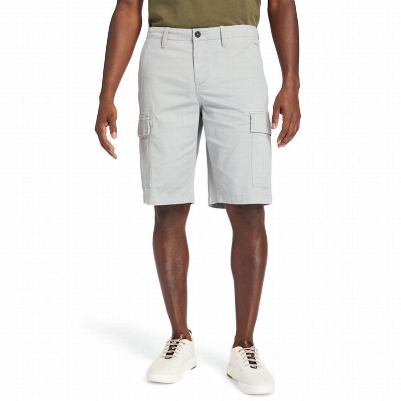 Grey Timberland Cargo Shorts | 52173846