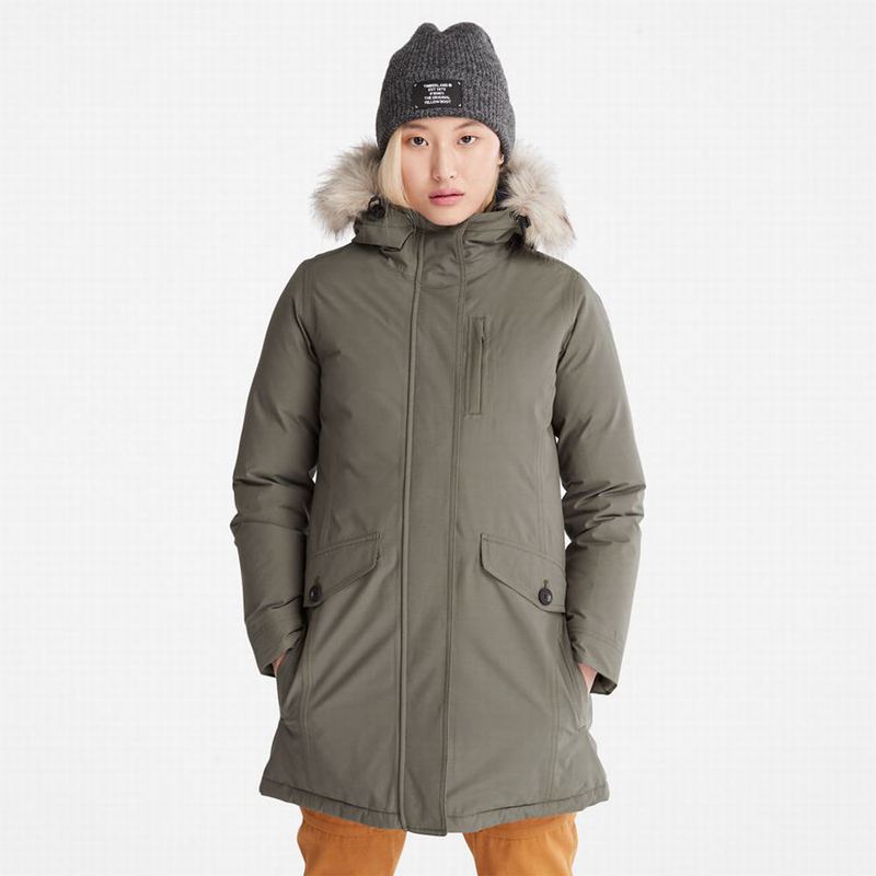 Grey Timberland Dry Vent Waterproof Parka | 69814541