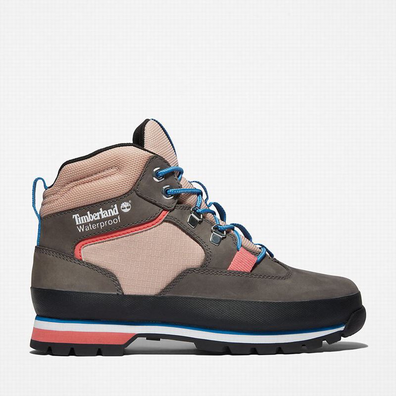 Grey Timberland Euro Hiking Boots | 48673197