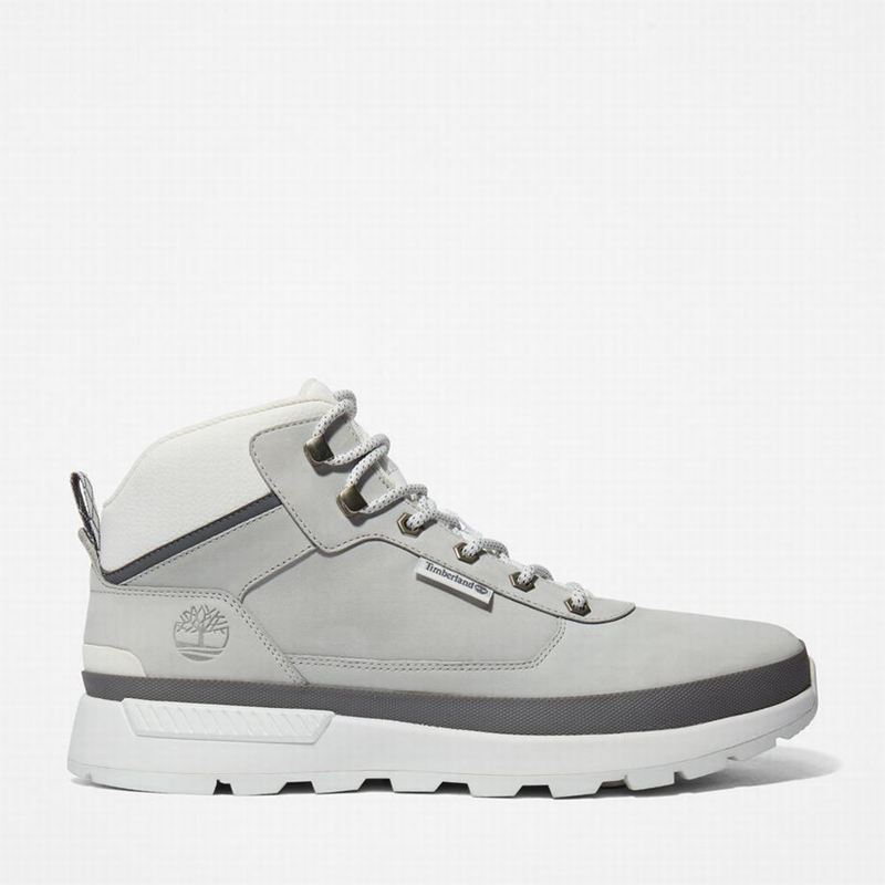 Grey Timberland Field Hiking Boots | 17247168