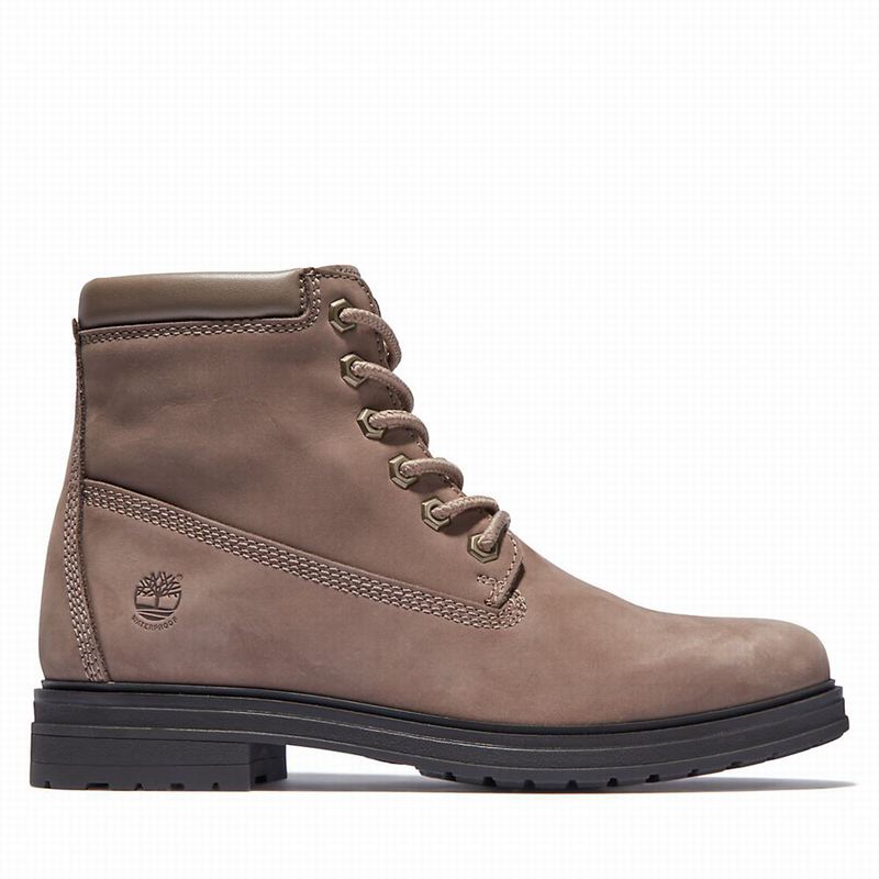Grey Timberland Hannover Hill 6 Inch Boots | 88637637