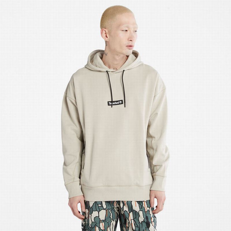 Grey Timberland Heavyweight Hoodie | 11710016