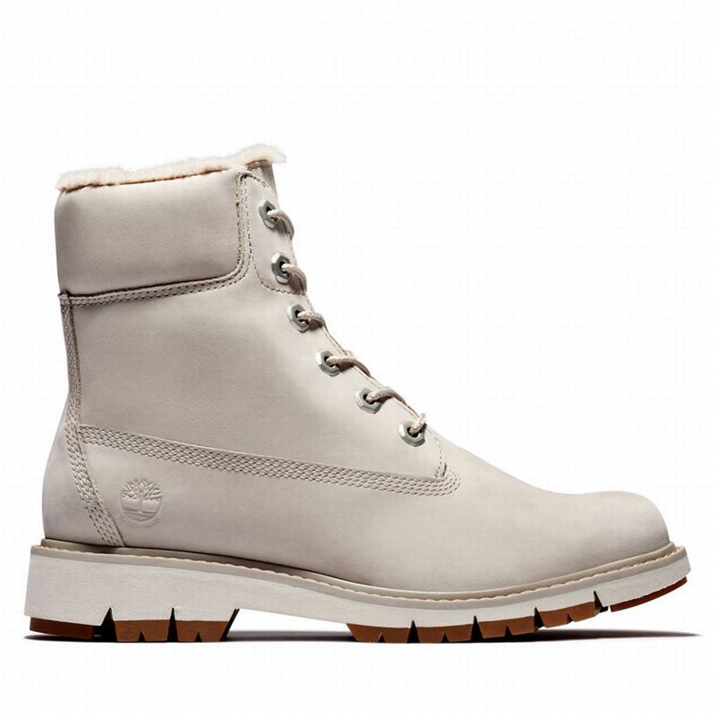Grey Timberland Lucia Way Lined Boots | 56022767